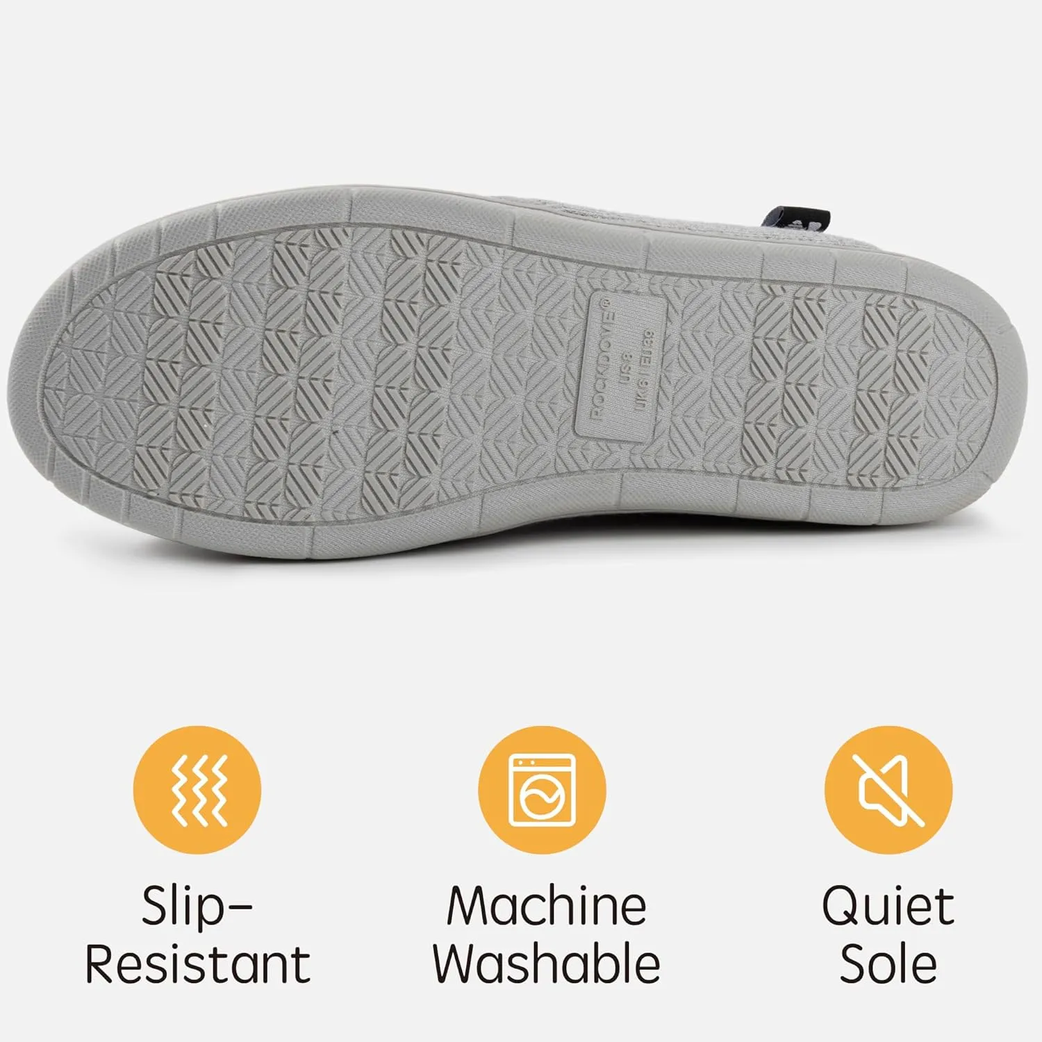RockDove Women's Two-Tone Hoodback Slipper with Removable Insole