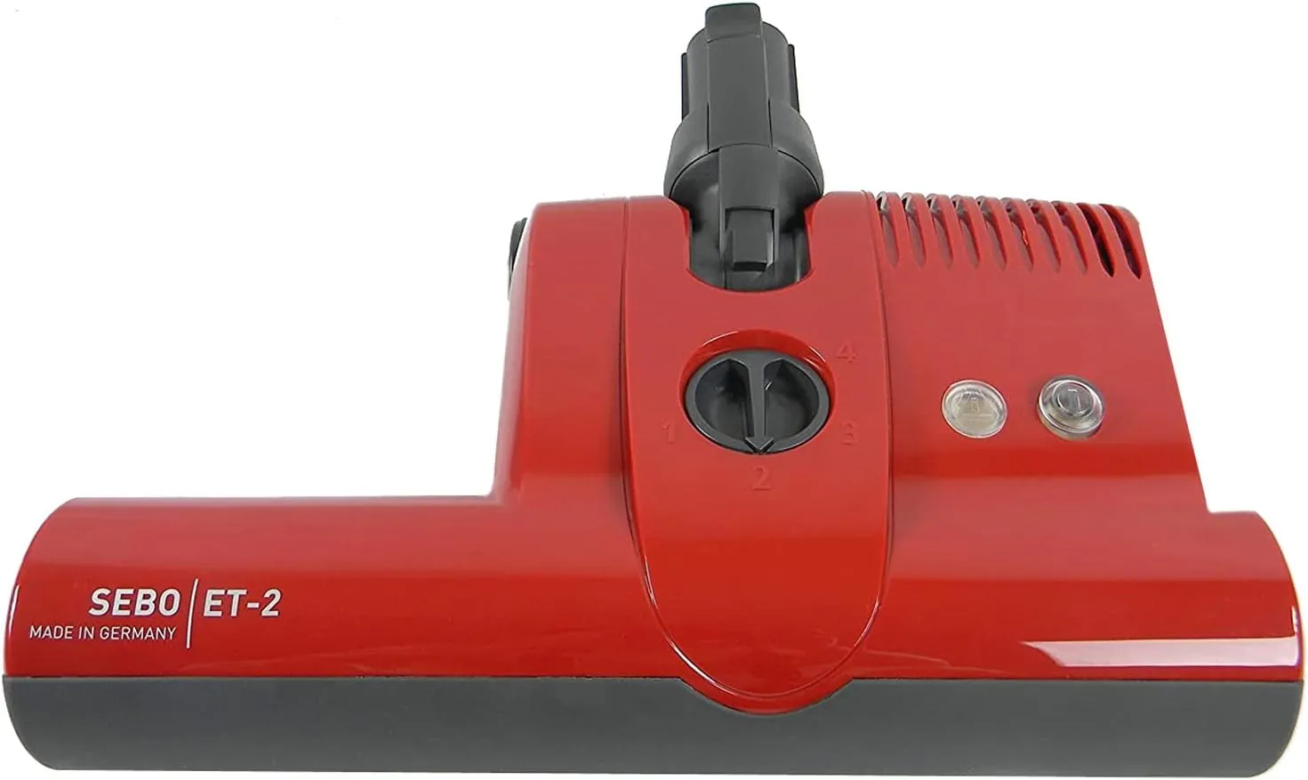 Sebo 15" Power Head Vacuum Brush Head - Red, 4-Level Manual Brush, 180 Steering, Wall Art for Living Room & Home Office