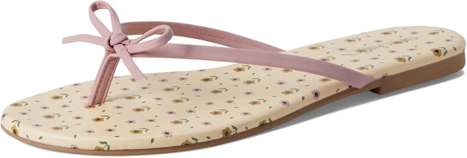 Seychelles Women's Wish List Print V Leather Sandal Flip-Flop