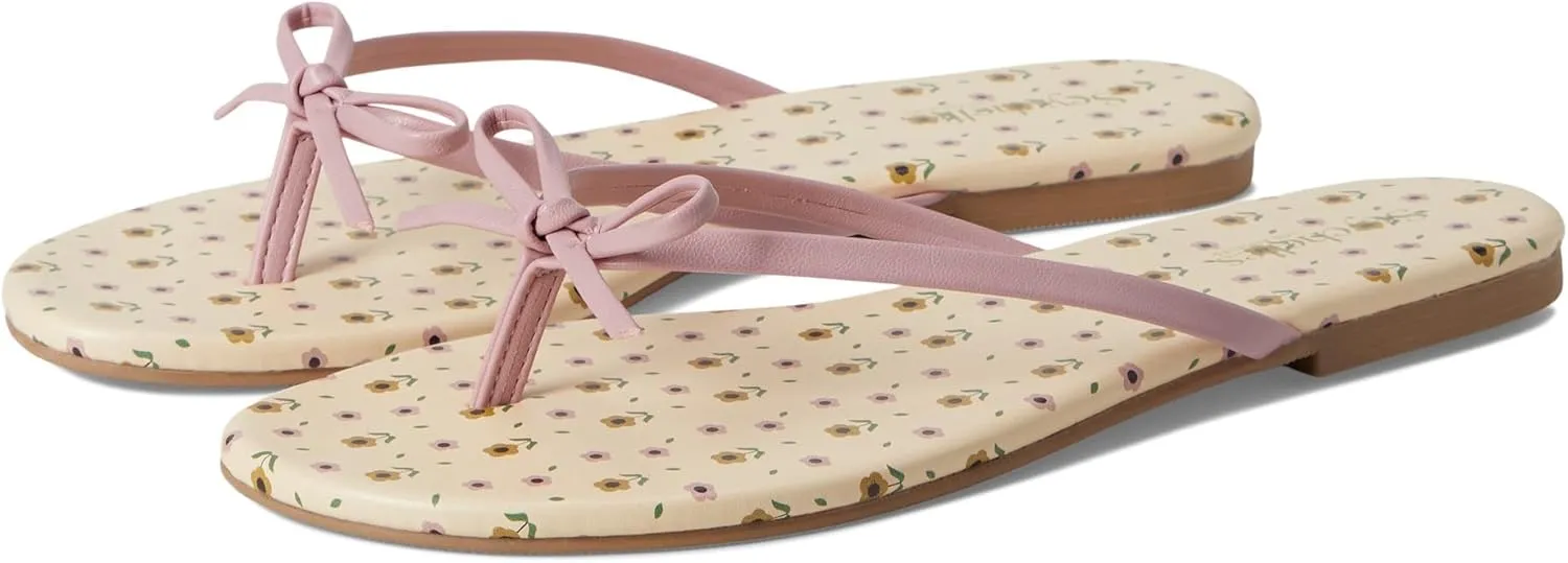 Seychelles Women's Wish List Print V Leather Sandal Flip-Flop