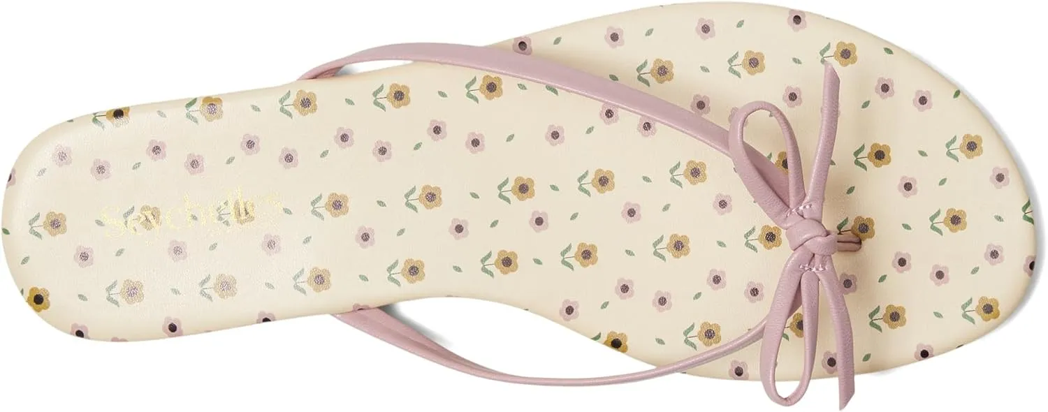 Seychelles Women's Wish List Print V Leather Sandal Flip-Flop