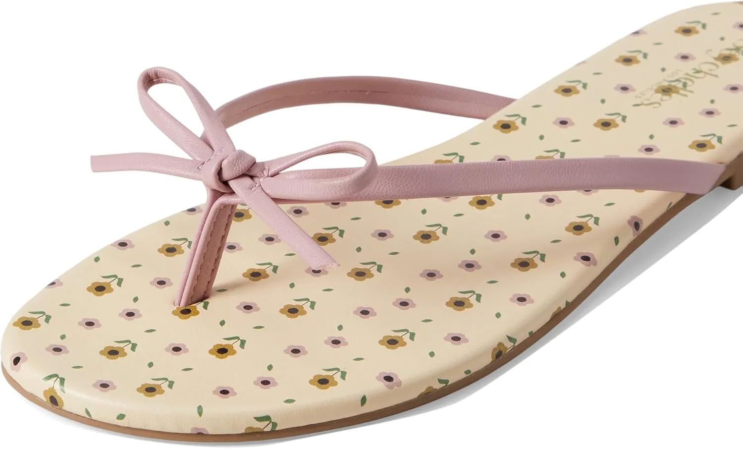 Seychelles Women's Wish List Print V Leather Sandal Flip-Flop