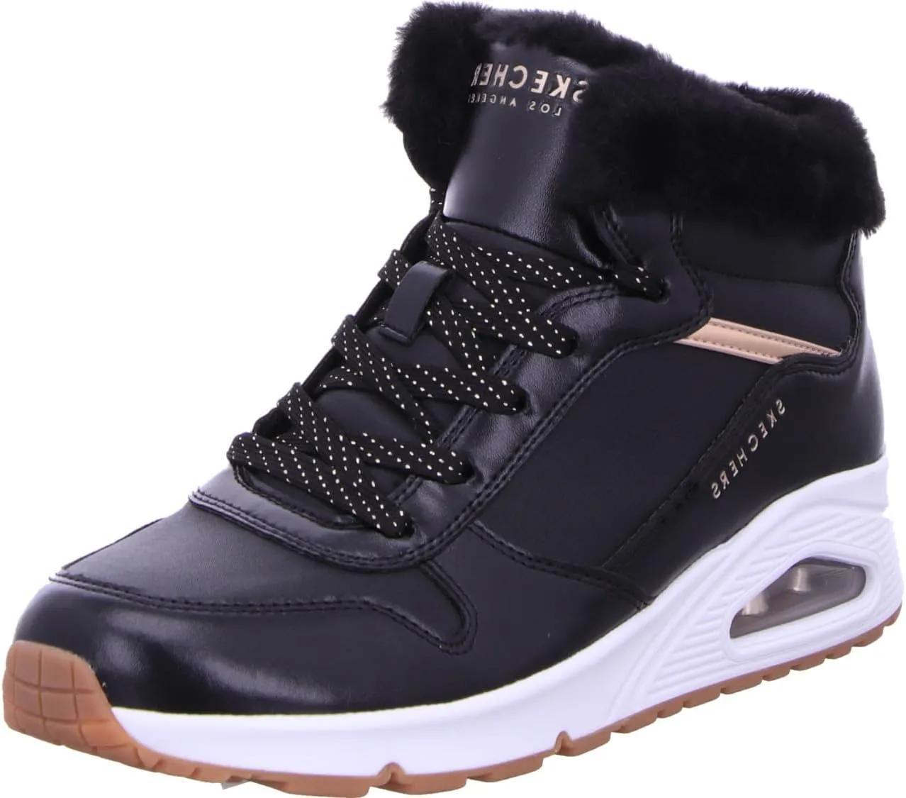 Skechers Baby-Girl's Street Uno-Cozy on Air Sneaker