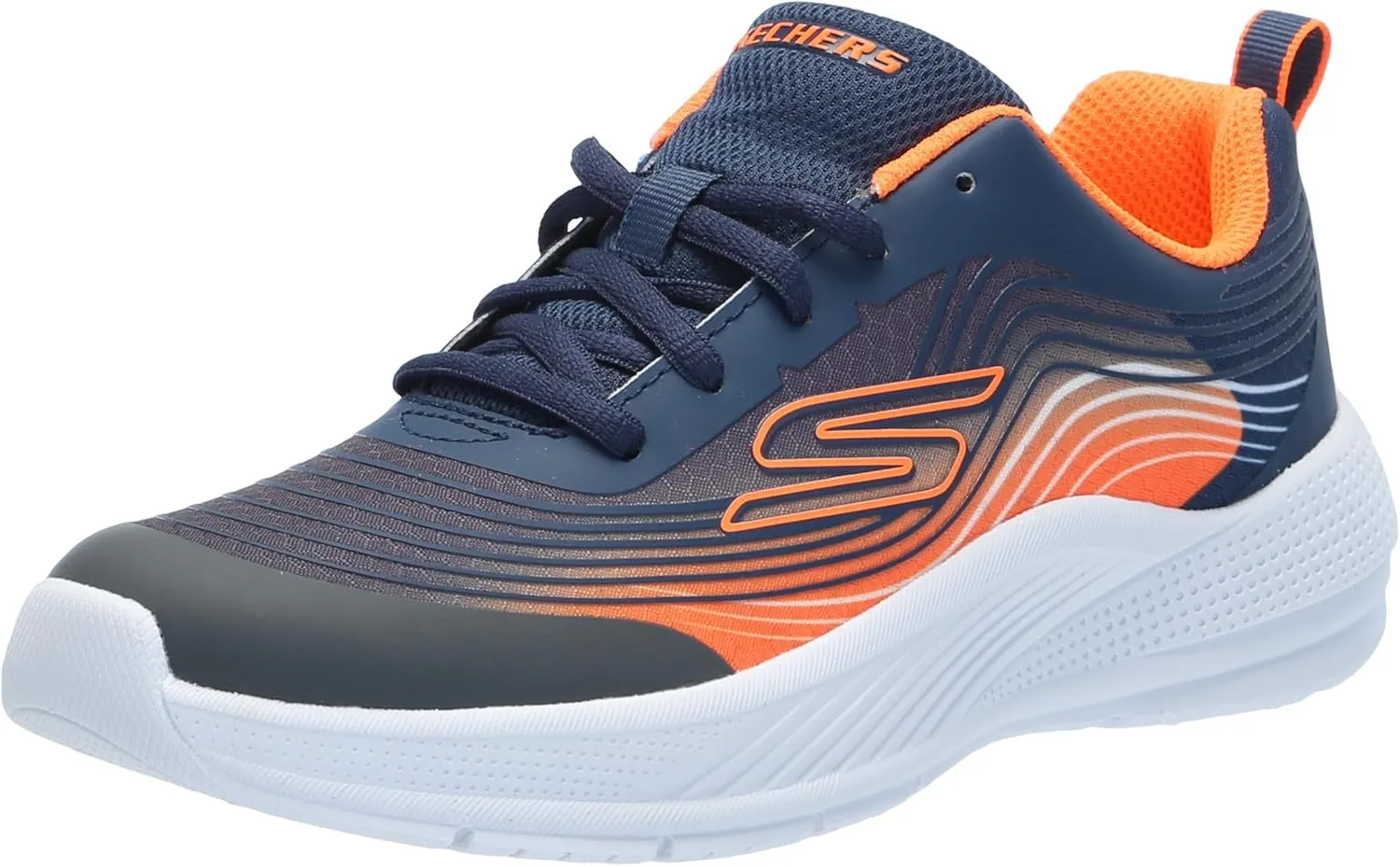 SKECHERS Boy's Microspec Advance-Revconix Sneaker