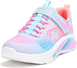 Skechers Girl's Cruisers-Rainbow Reflectin Sneaker