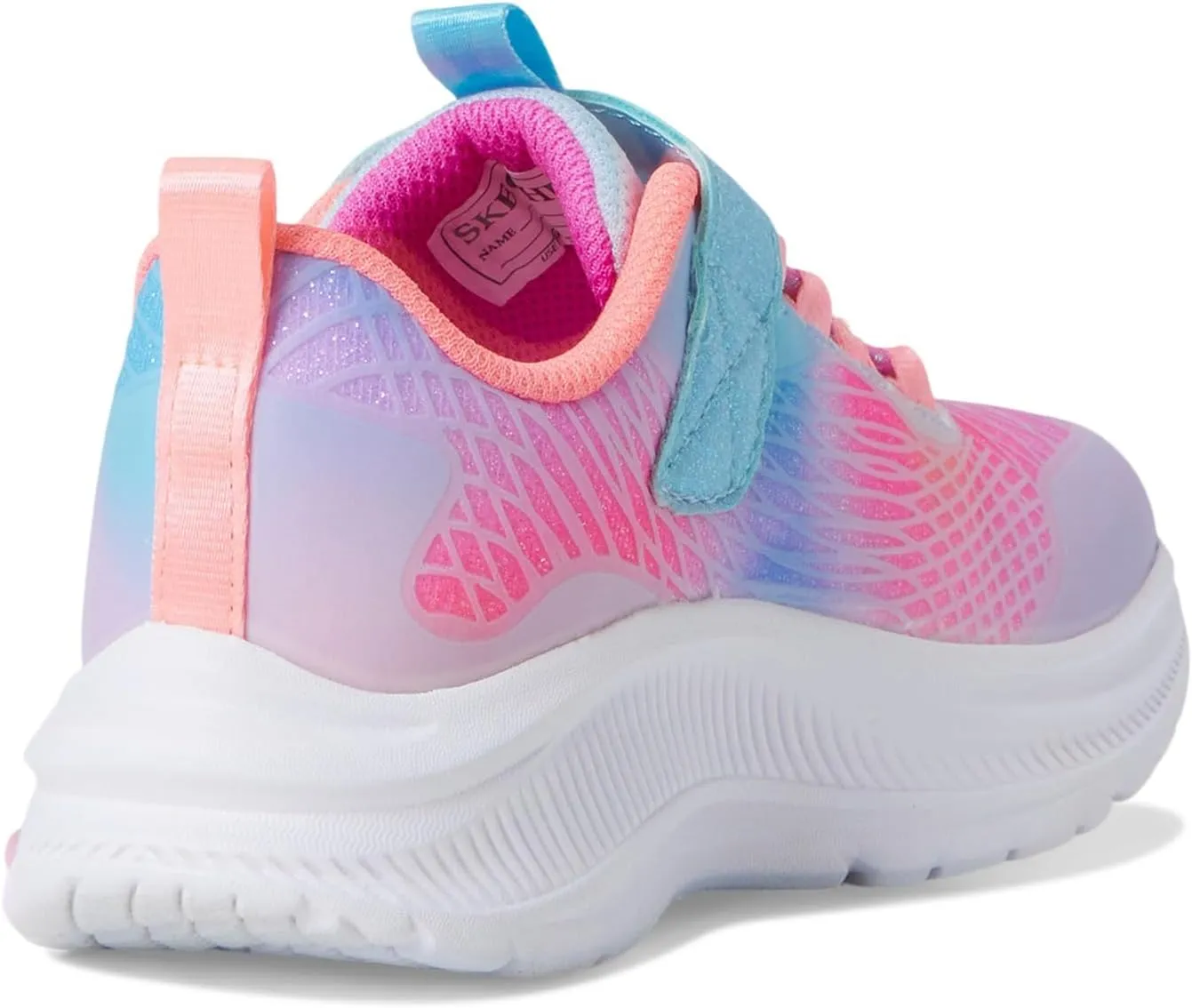 Skechers Girl's Cruisers-Rainbow Reflectin Sneaker