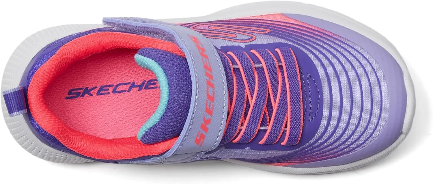 Skechers Girl's Microspec Advance Sneaker