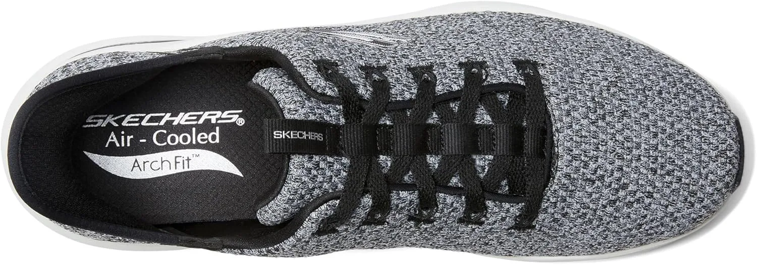 Skechers Men's Slip-ins: Arch Fit 2.0-Look Ahead Knit Lace Up Slip On Sneakers