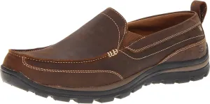 Skechers Men's Superior-Gains 63697 Moc Toe Slip On