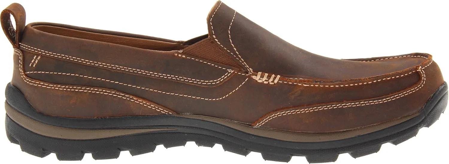 Skechers Men's Superior-Gains 63697 Moc Toe Slip On