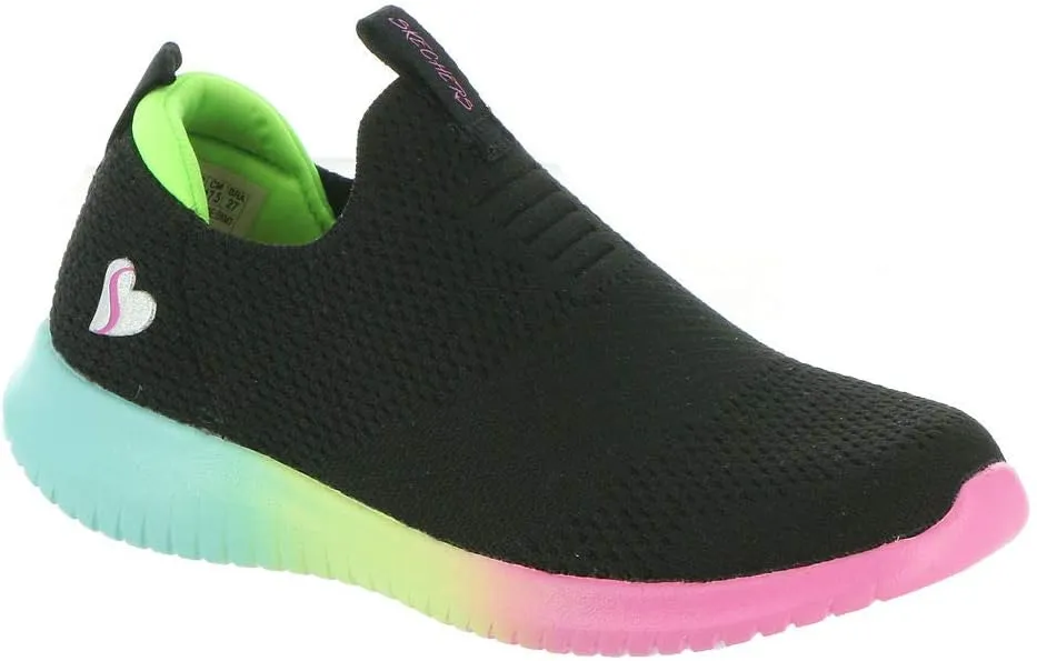 Skechers Unisex-Child Ultra Flex-Sherbet Step Sneaker