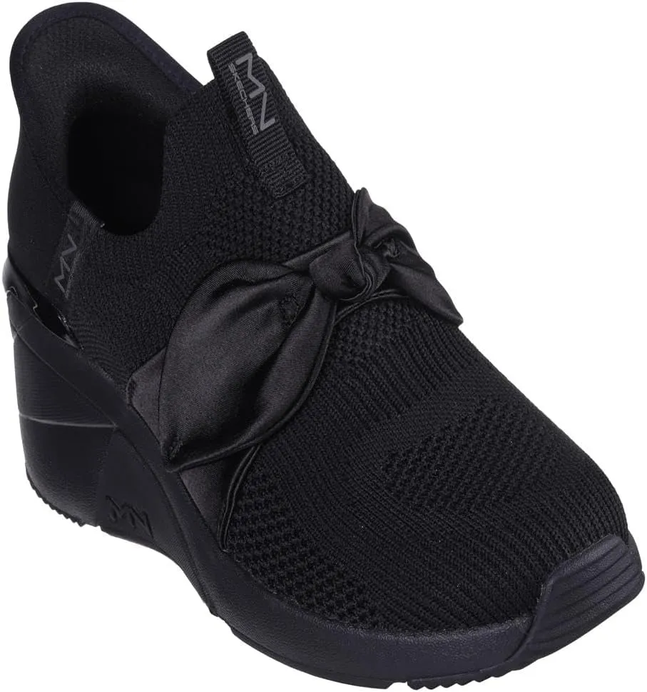 Skechers Women's A Wedge-Enzie Hands Free Slip-ins Sneaker