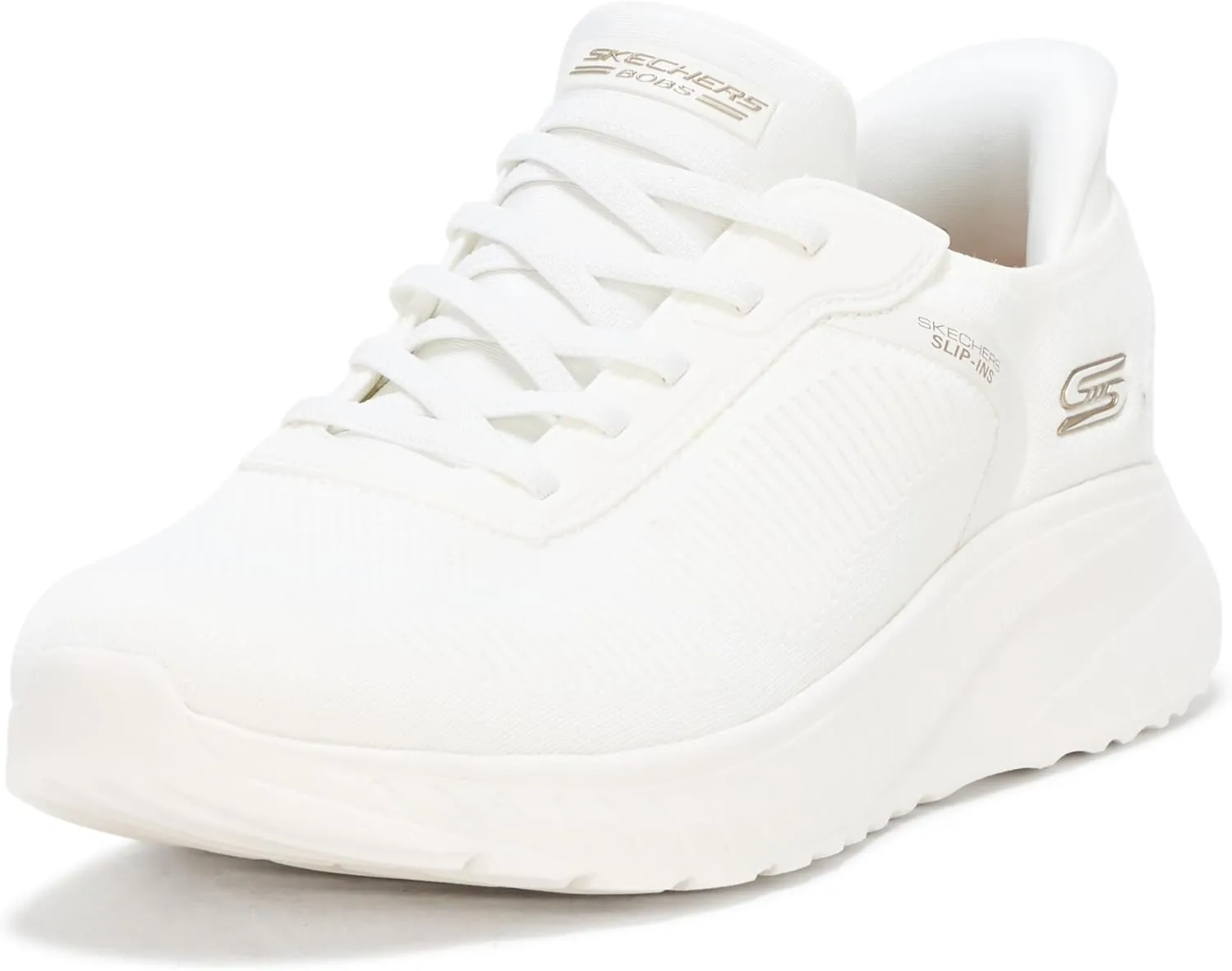 Skechers Women's Hands Free Slip-ins Bobs Squad Chaos-Current Muse Sneaker