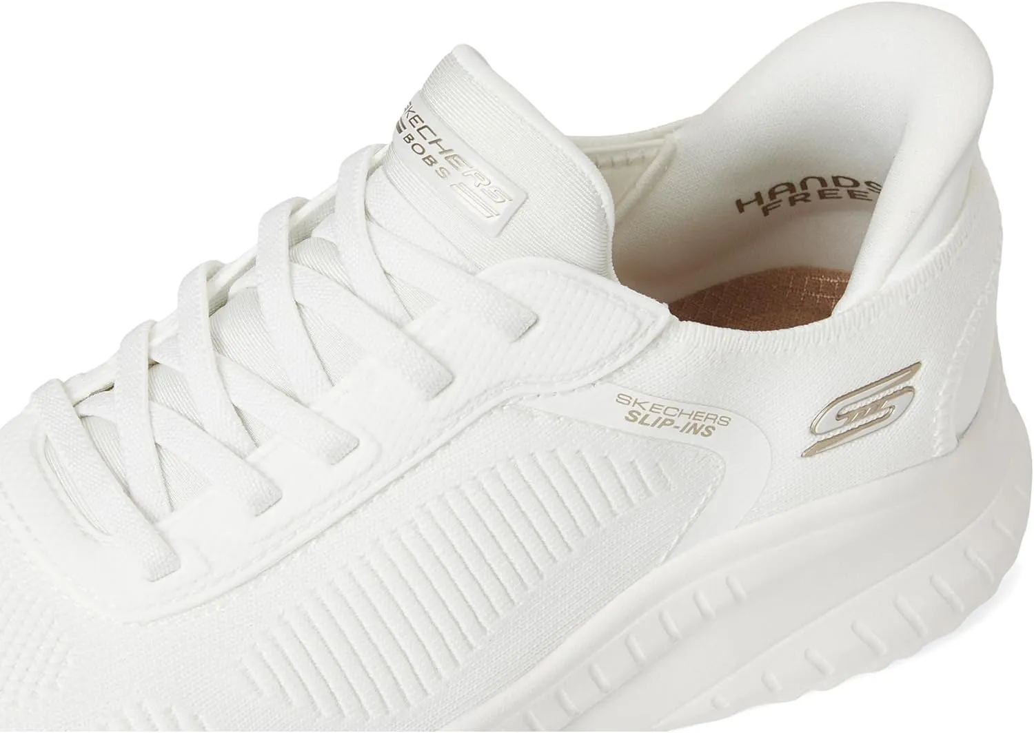 Skechers Women's Hands Free Slip-ins Bobs Squad Chaos-Current Muse Sneaker