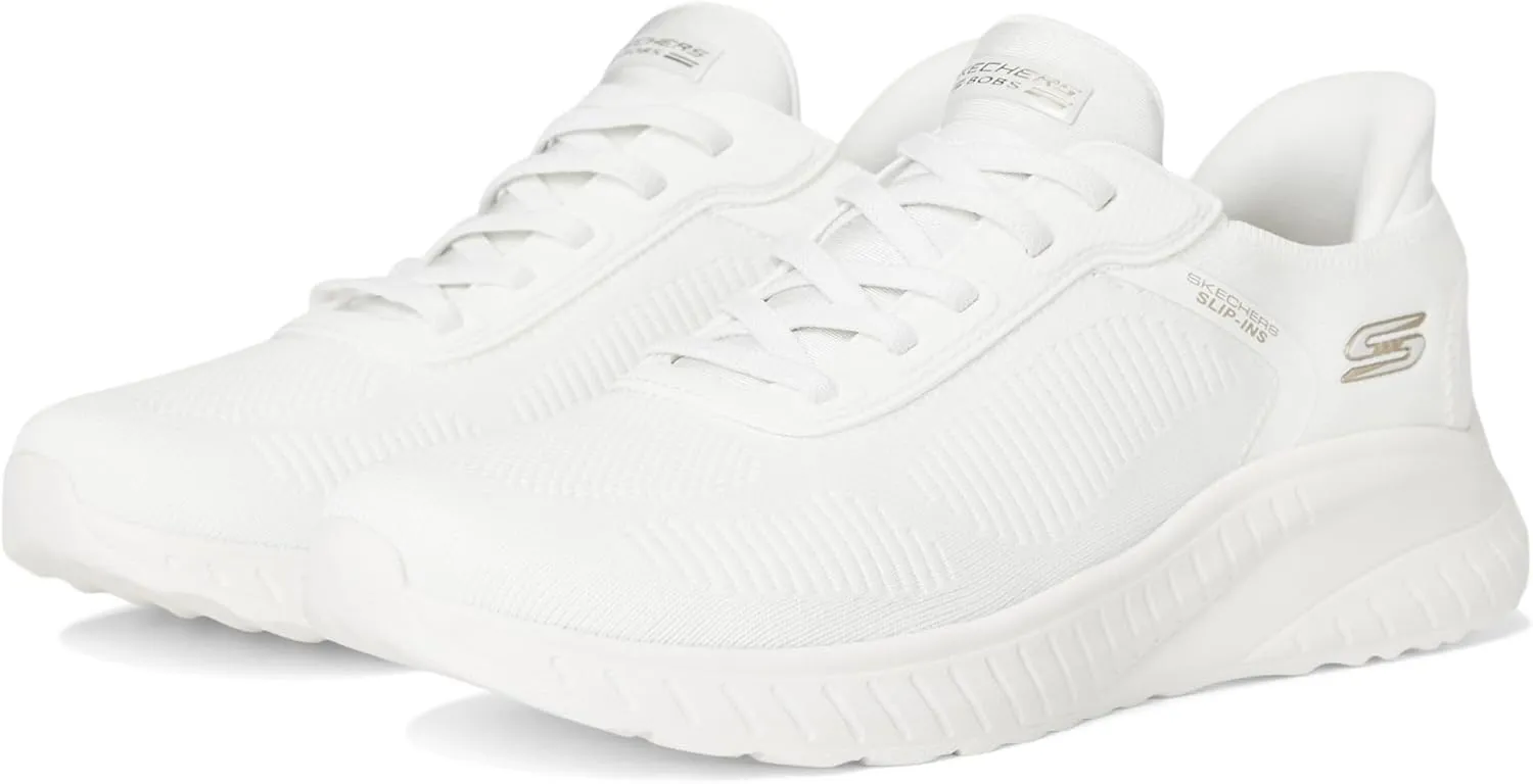 Skechers Women's Hands Free Slip-ins Bobs Squad Chaos-Current Muse Sneaker