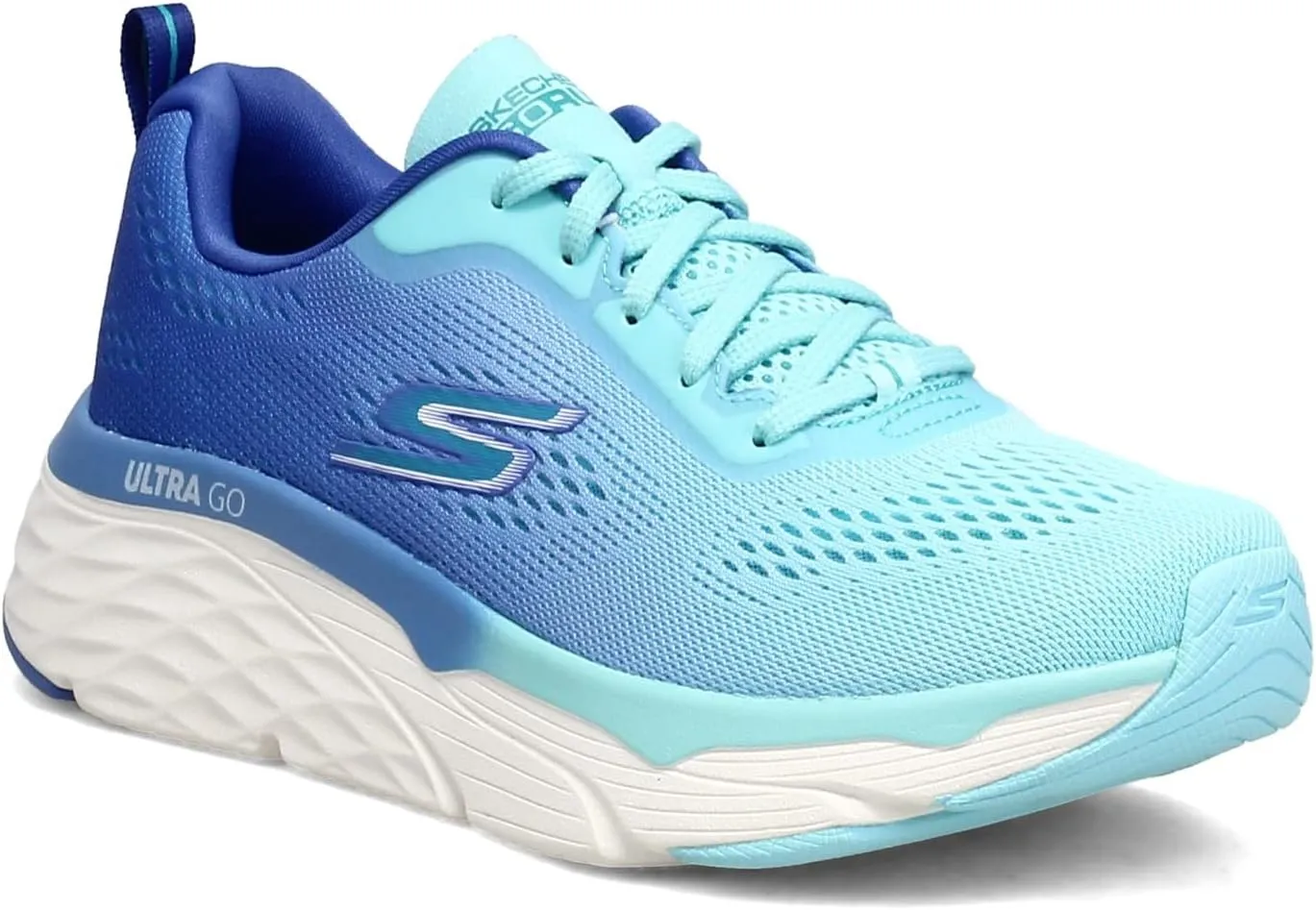 Skechers Women's Max Cushioning Elite-Destination Point Sneaker, 0