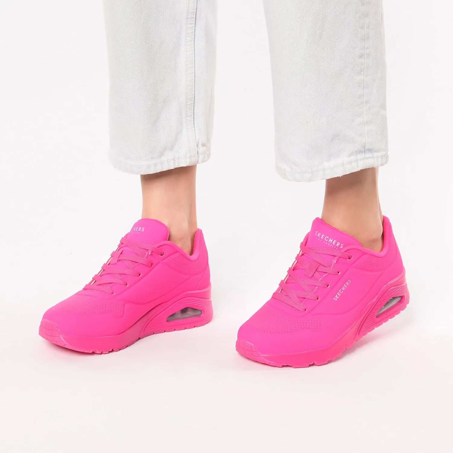 Skechers Women's Street, Uno - Neon Nights Sneaker