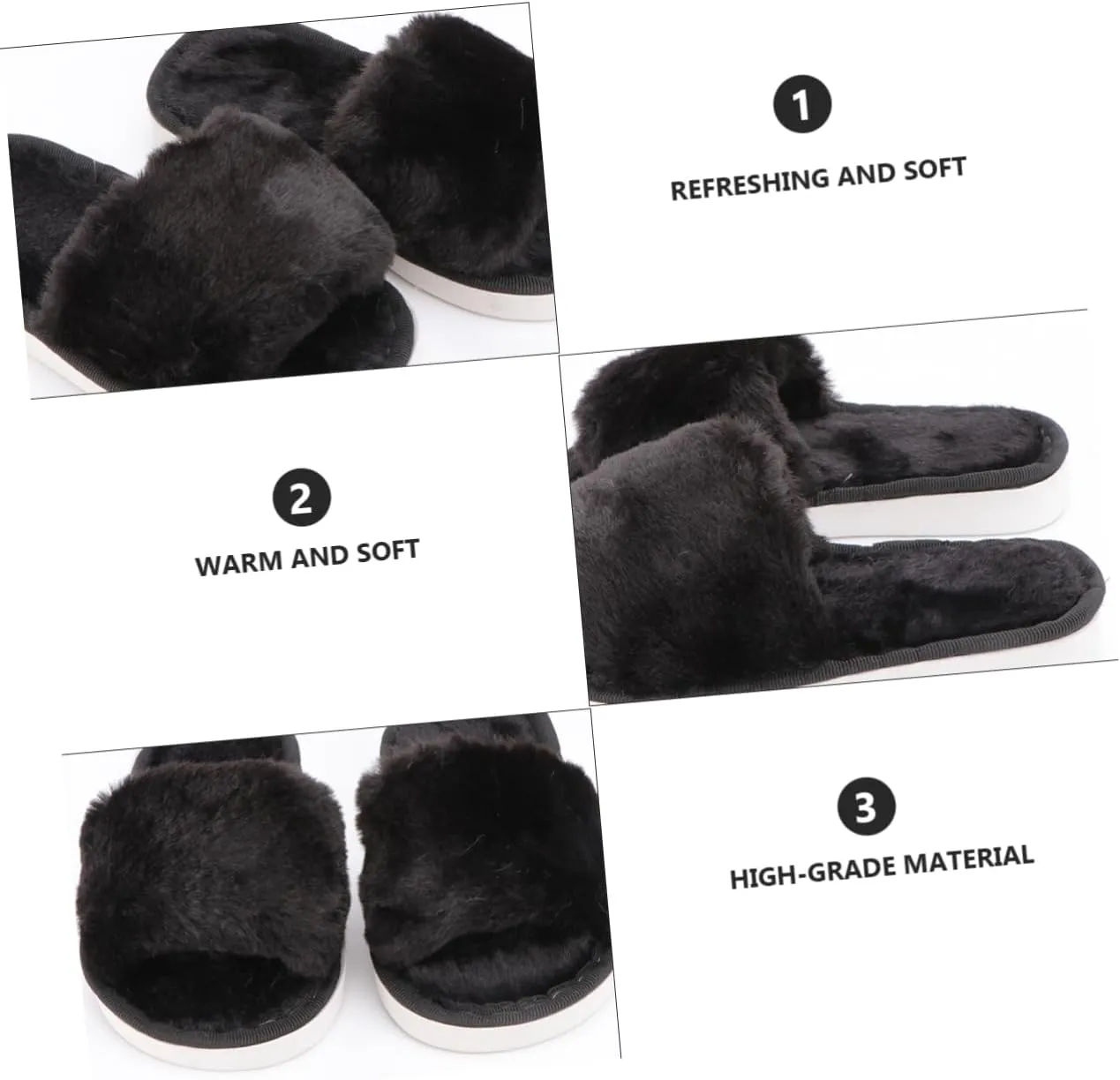 Slippers Cozy Indoor Footwear for Soft Breathable Material present for Autumn and Comfortable