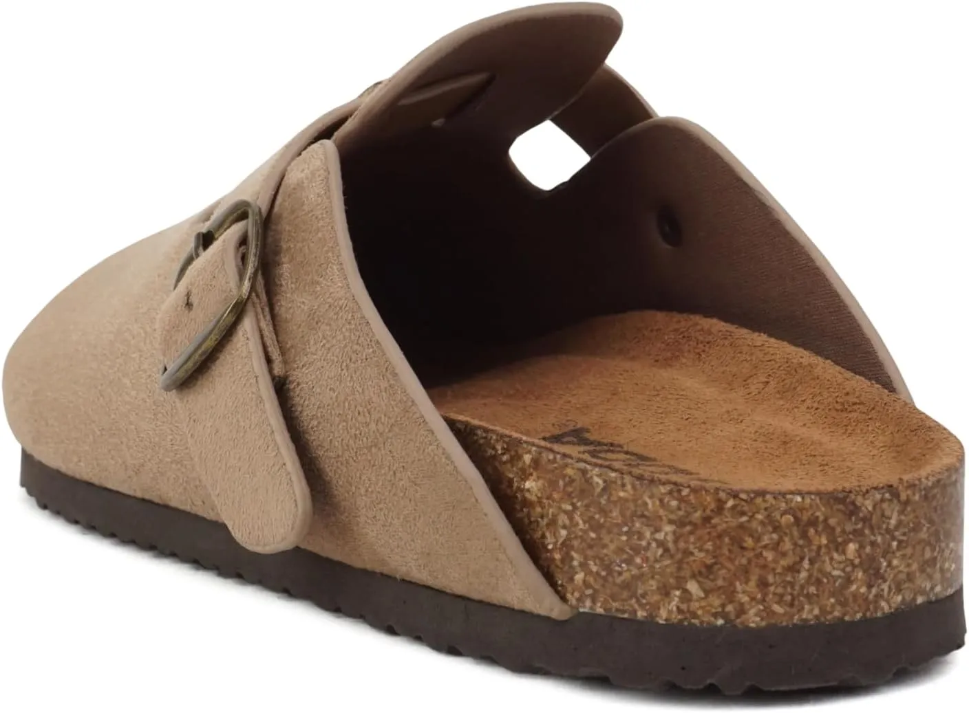 Soda Regis ~ Women Round Toe Buckle Strap Slip-On Flatform Clog