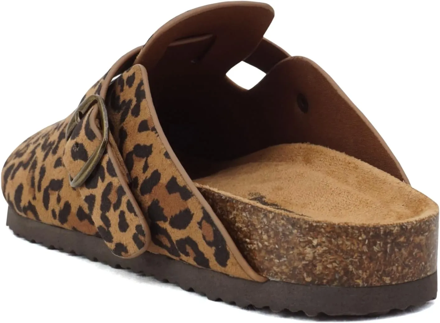 Soda Regis ~ Women Round Toe Buckle Strap Slip-On Flatform Clog