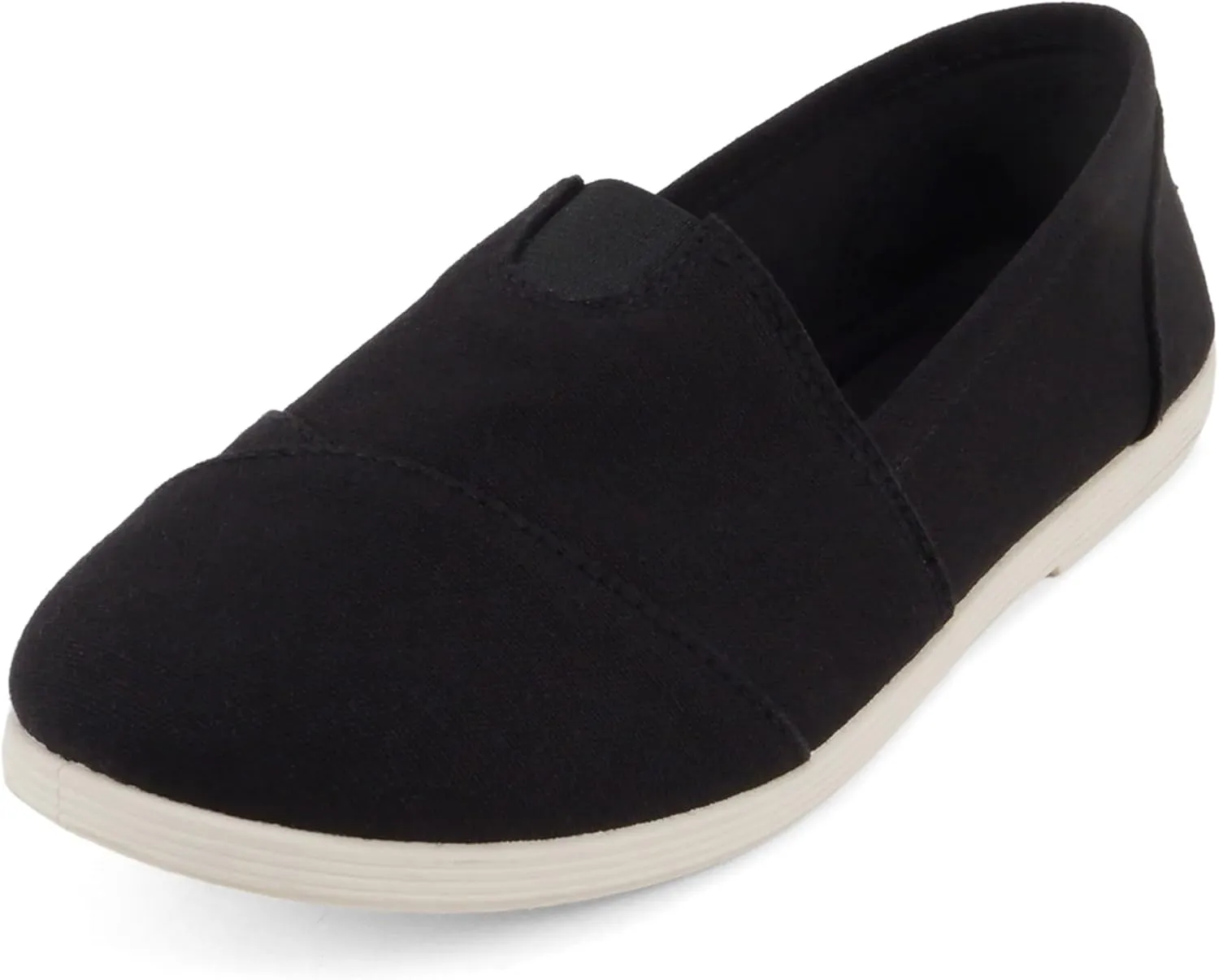 Soda Shoes Women's Obji Round Toe Casual Flat with Padded Insole
