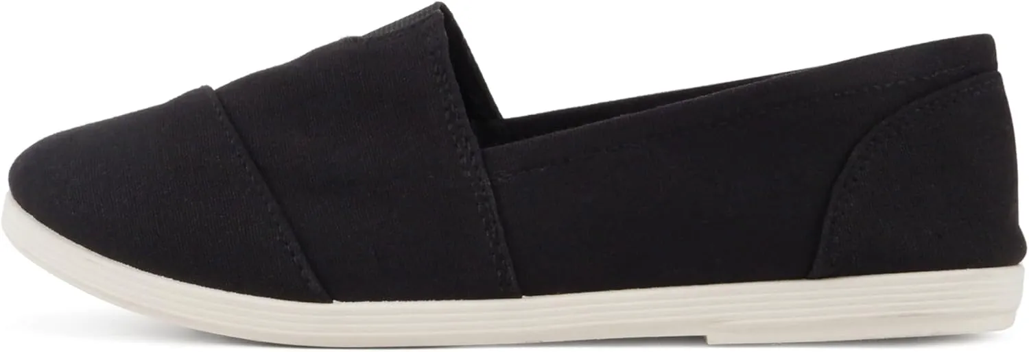 Soda Shoes Women's Obji Round Toe Casual Flat with Padded Insole