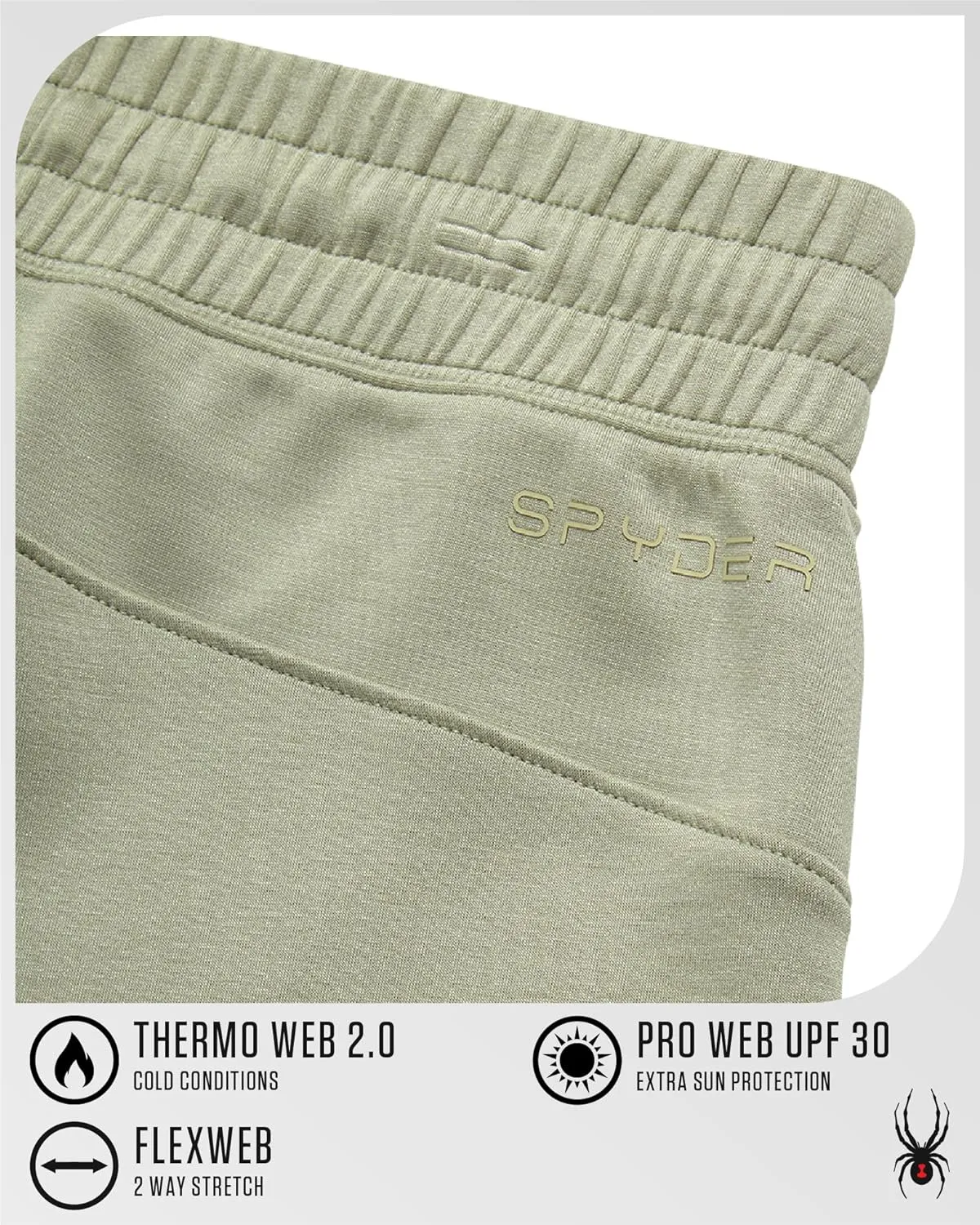 Spyder Women's Wide Leg Pants - Cozy Harmony Soft Scuba Double Knit Casual Sweatpants with Drawstring Waistband (Sizes: S-XL)