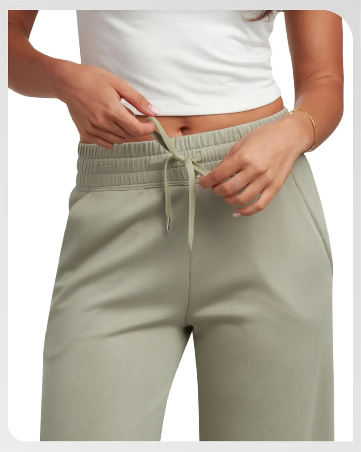 Spyder Women's Wide Leg Pants - Cozy Harmony Soft Scuba Double Knit Casual Sweatpants with Drawstring Waistband (Sizes: S-XL)