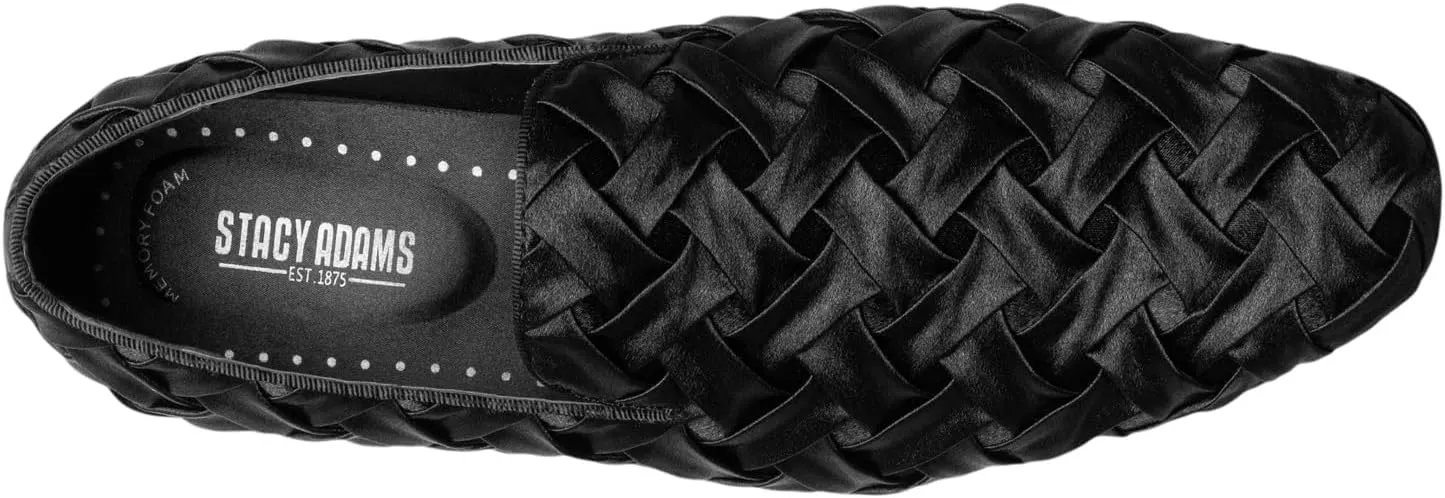 STACY ADAMS Men's Savoir Satin Slip-on Loafer
