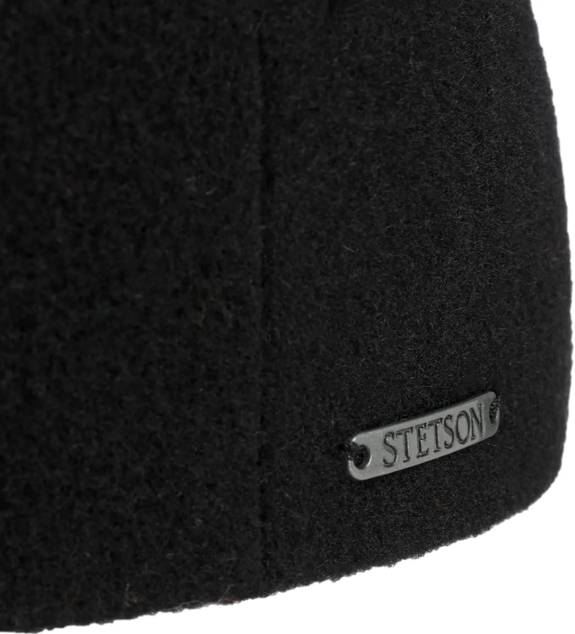 Stetson Kent Wool Earflaps Flat Cap Women/Men | Made in The EU