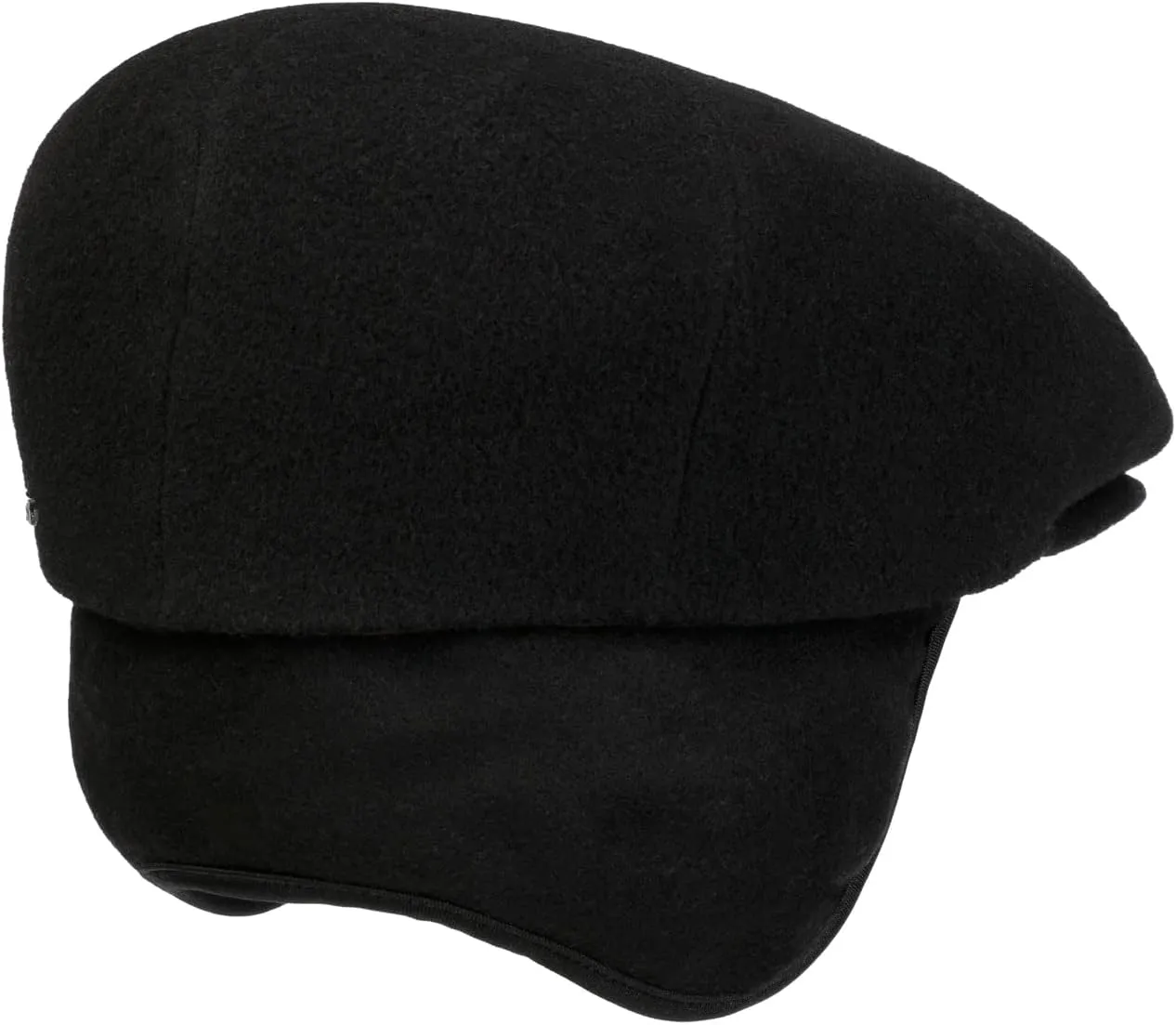 Stetson Kent Wool Earflaps Flat Cap Women/Men | Made in The EU