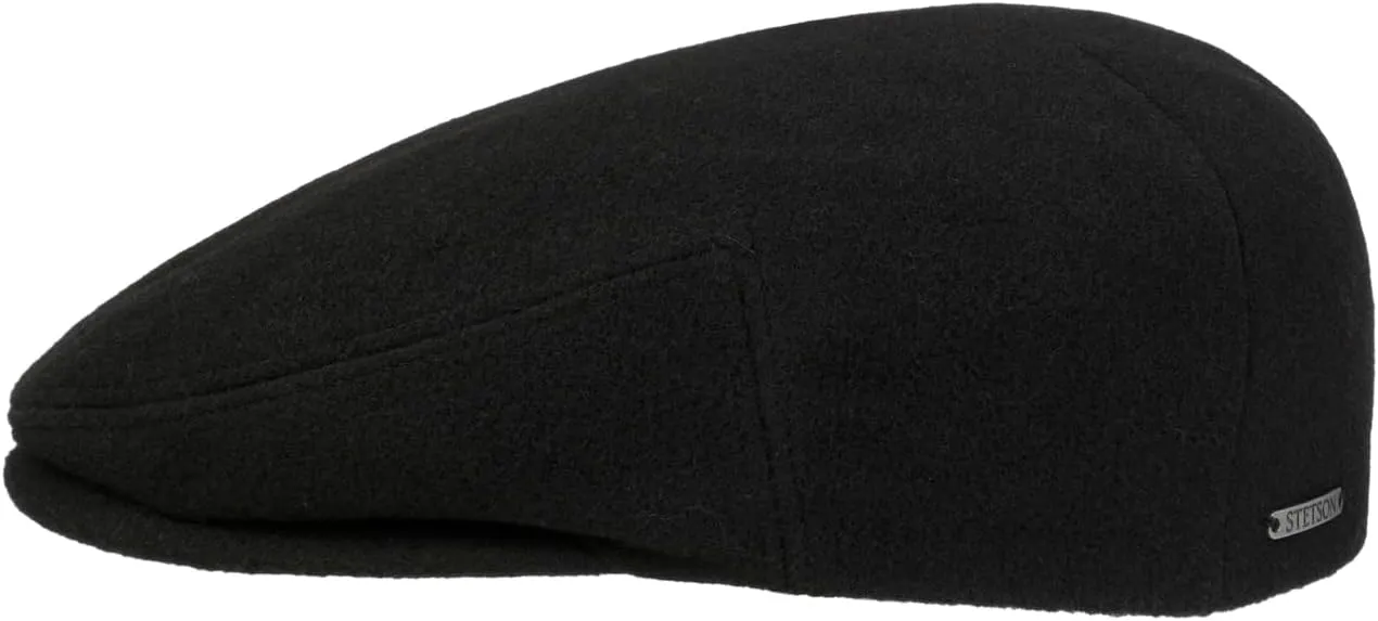 Stetson Kent Wool Earflaps Flat Cap Women/Men | Made in The EU