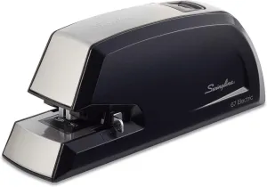 Swingline Heavy Duty Commercial Electric Stapler, 20 Sheet Capacity, Metal, Black (06701)