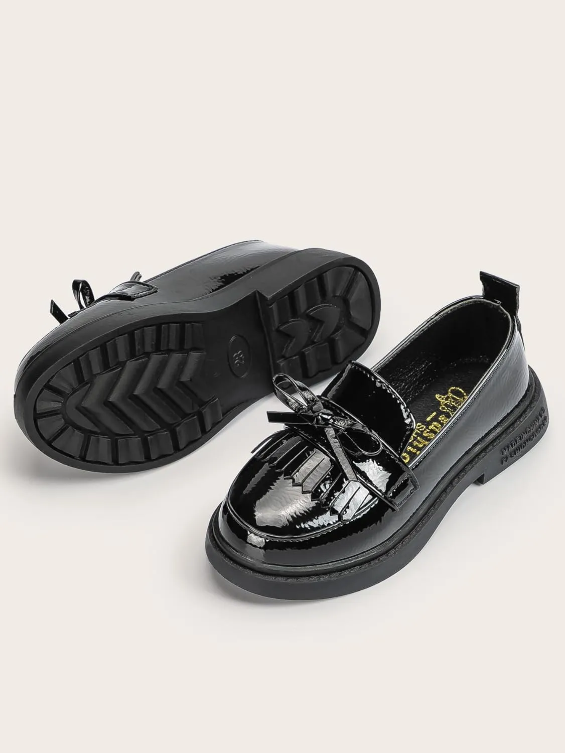 Toddler Boys Girls Dress Shoes Little Kids School Uniform Shoes Formal Casual Oxfords Wedding Church Loafer Flats