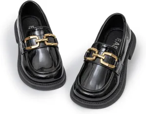Toddler Boys Girls Dress Shoes Little Kids School Uniform Shoes Formal Casual Oxfords Wedding Church Loafer Flats