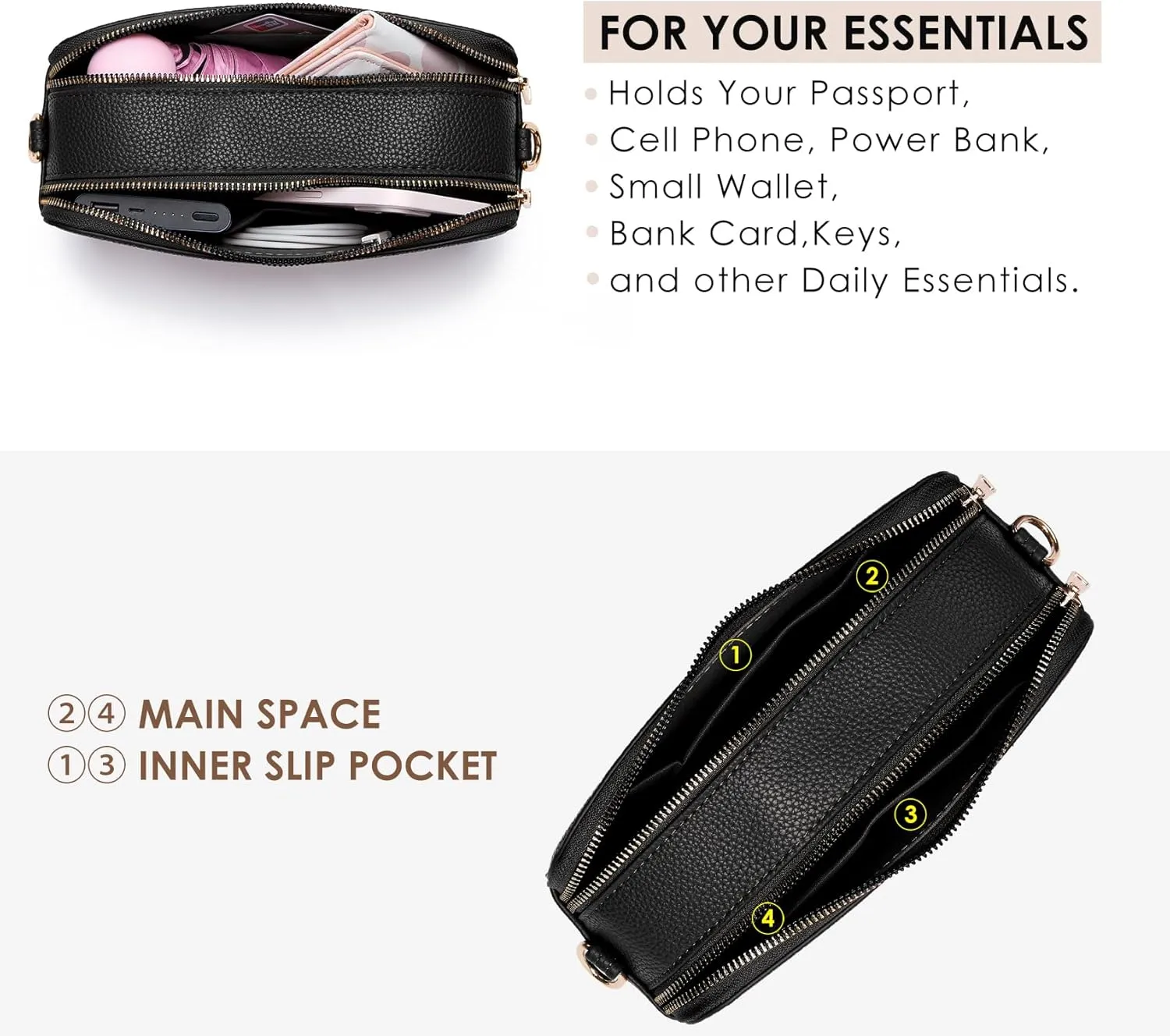 Trendy Purses For Women Crossbody Bag with Unique Camera Bag Style,Designer Small Hardshell Shoulder Bag/Handbags