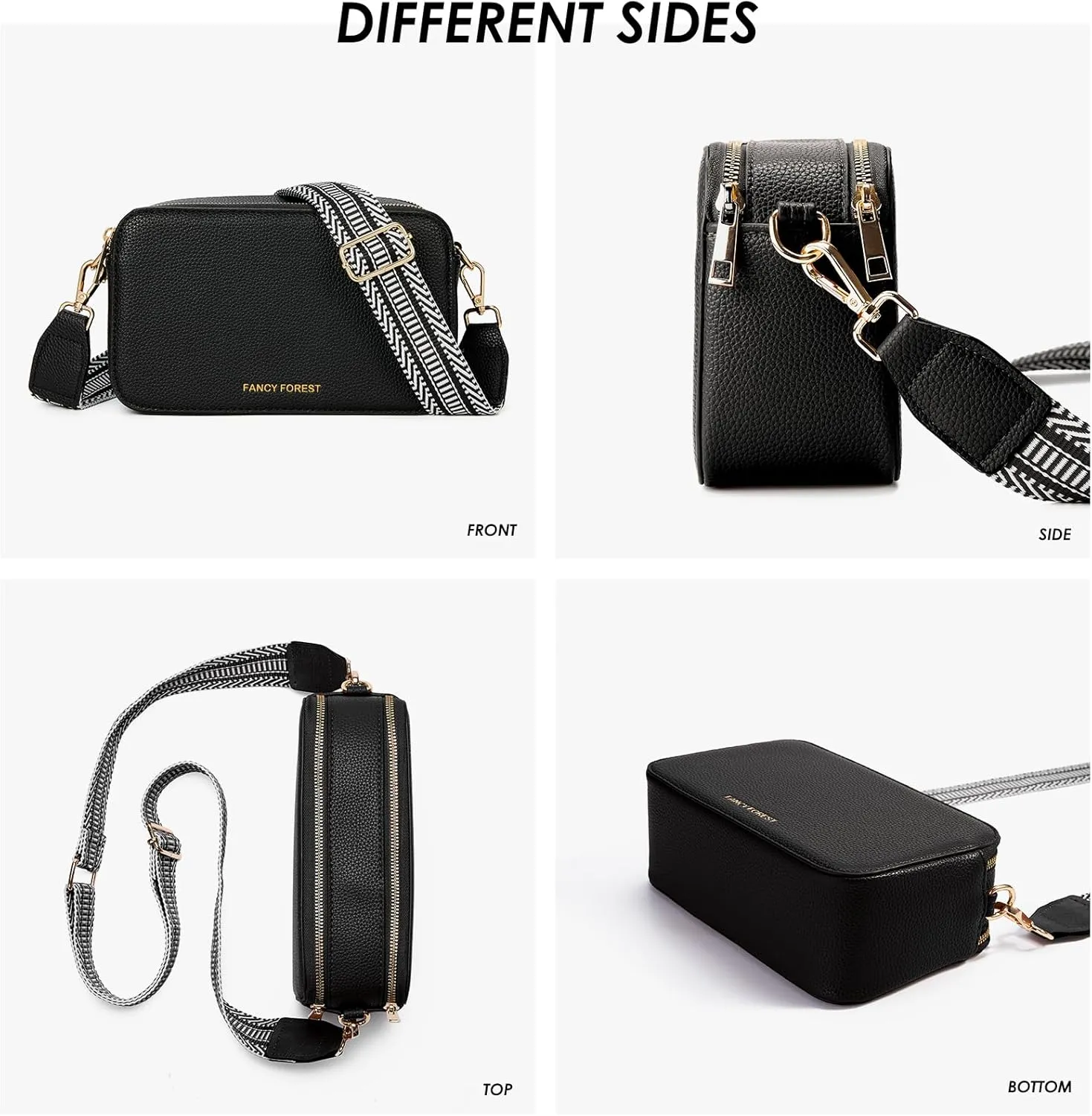 Trendy Purses For Women Crossbody Bag with Unique Camera Bag Style,Designer Small Hardshell Shoulder Bag/Handbags