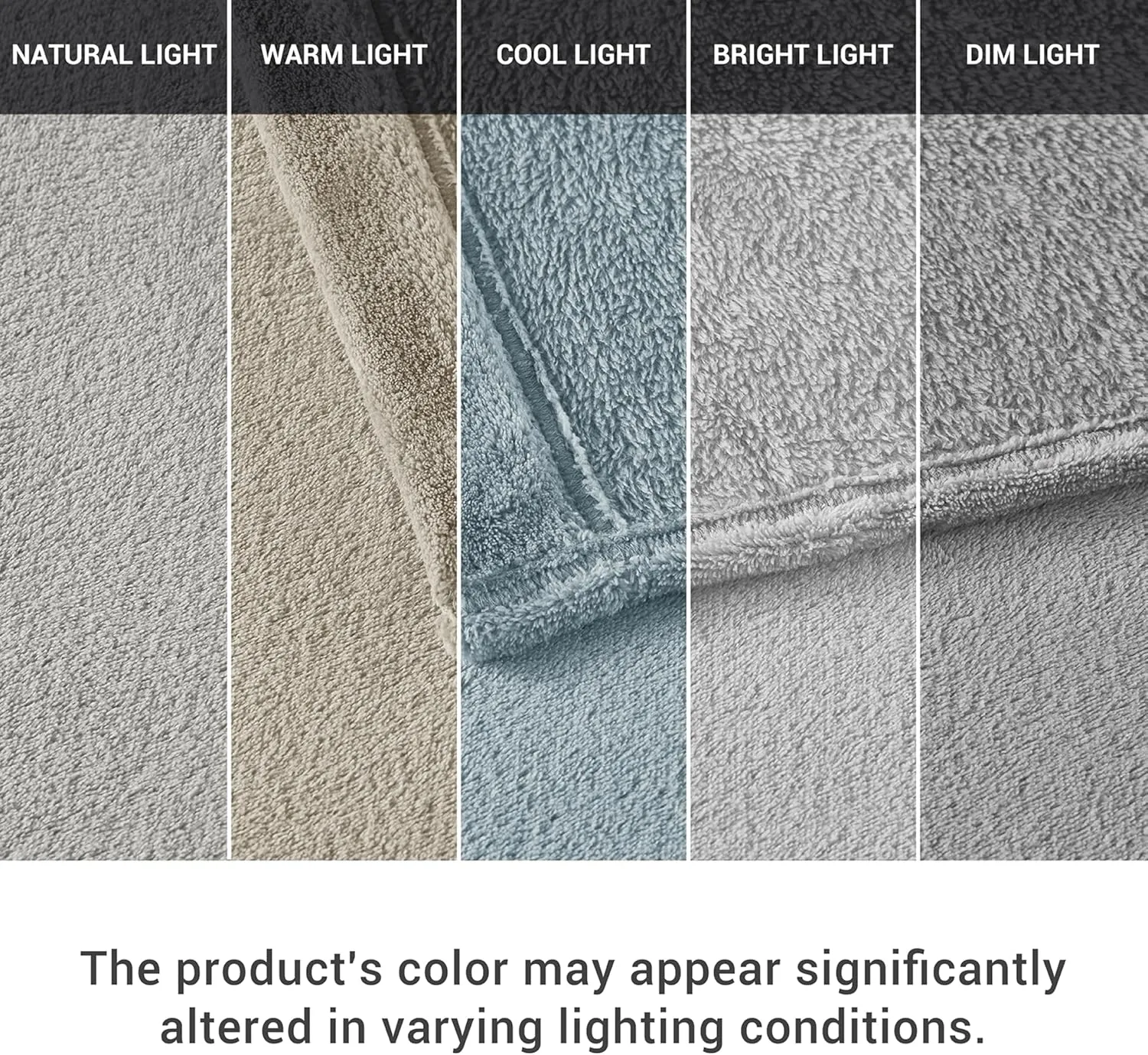 True North by Sleep Philosophy Plush Sheet Set King, Solid Color, Warm & Soft Bedding King Size Sheets, Fitted Pocket Fits Up to 16" Mattress, Soloft, King, Grey, 4 Piece