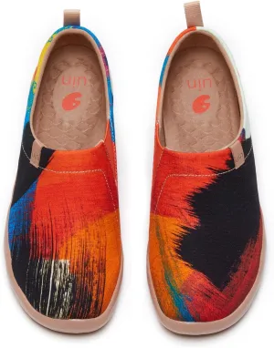 UIN Men's Art Design Travel Shoes Slip On Casual Loafers Stylish Lightweight Comfort Fashion Sneaker