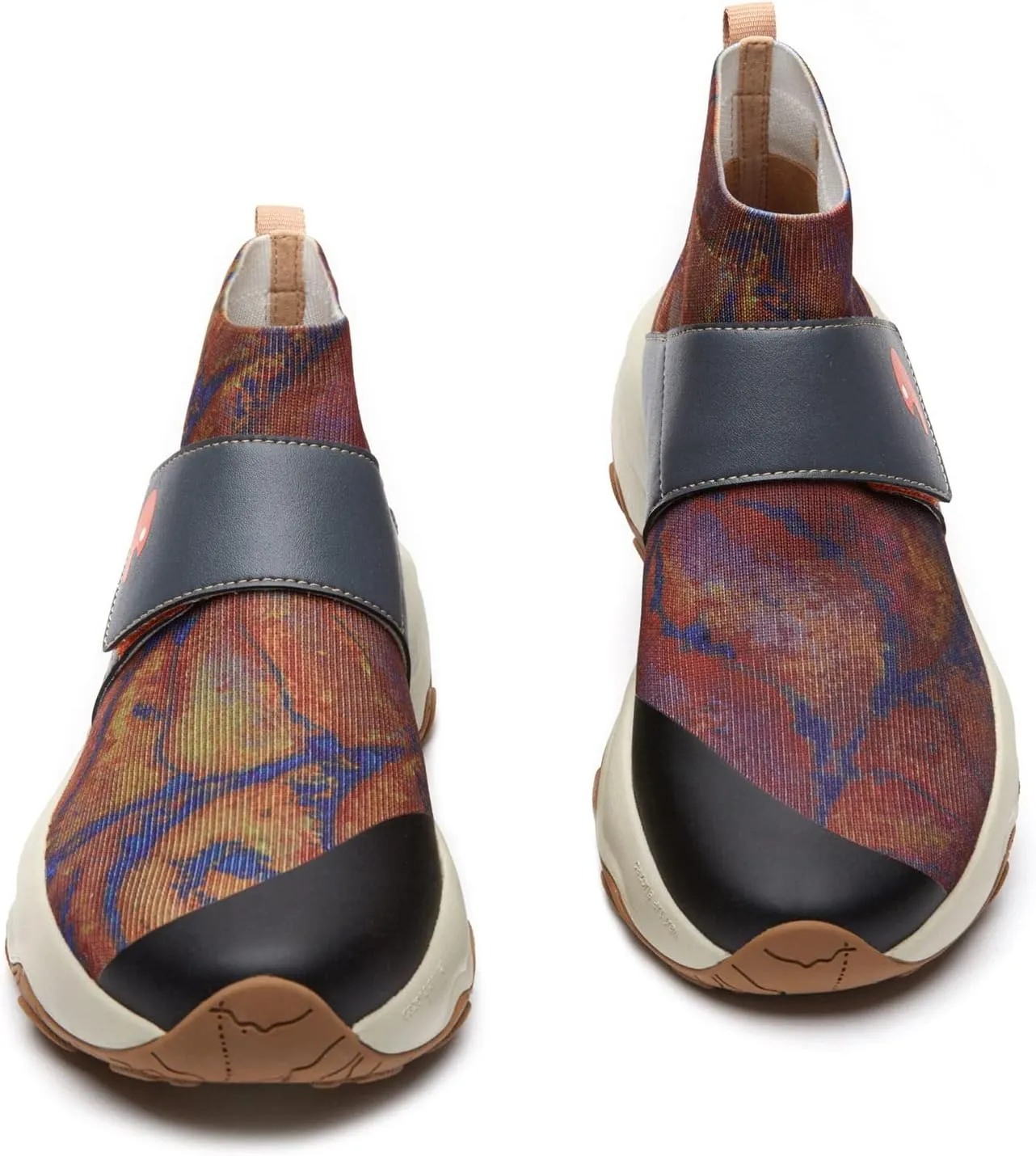 UIN Men's Walking Travel Shoes Slip On Outdoor Non-Slip Lightweight Comfort Hiking Sneaker Cazorla