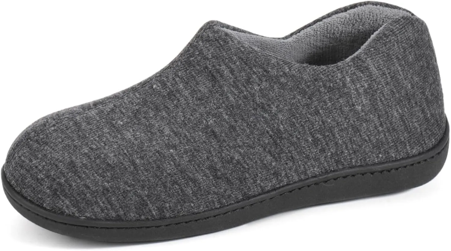 ULTRAIDEAS Women's Indoor Loafer House Slippers with Memory Foam, Ladies Warm Closed Back House Shoes with Non-Slip Outdoor Rubber Sole