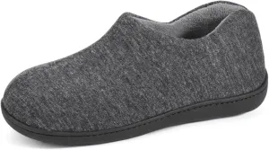 ULTRAIDEAS Women's Indoor Loafer House Slippers with Memory Foam, Ladies Warm Closed Back House Shoes with Non-Slip Outdoor Rubber Sole