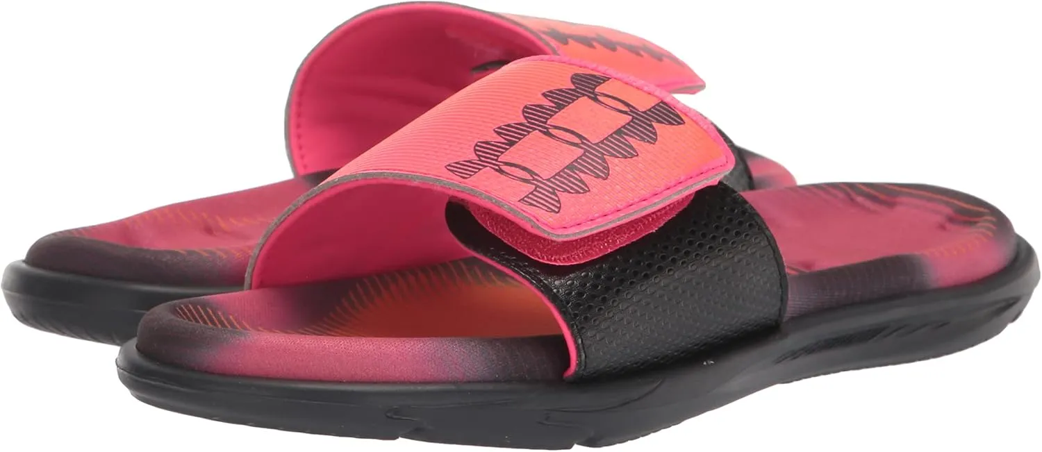 Under Armour Unisex-Adult Core Remix Floral Slide Sandal