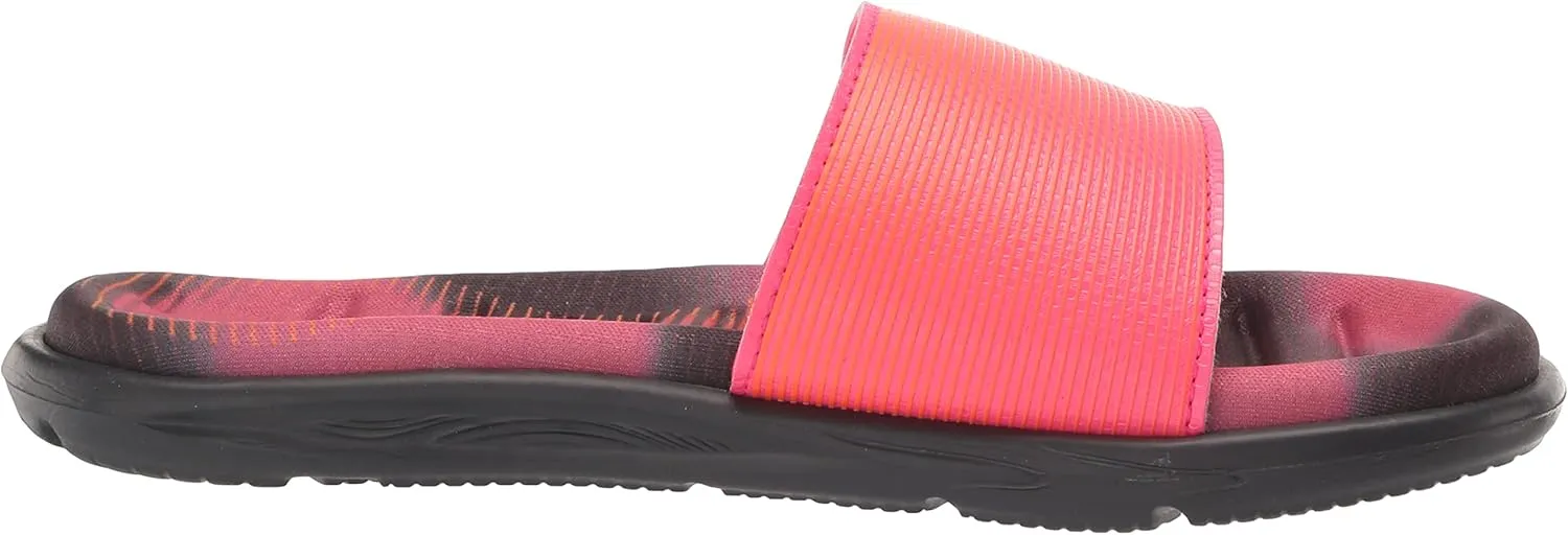 Under Armour Unisex-Adult Core Remix Floral Slide Sandal