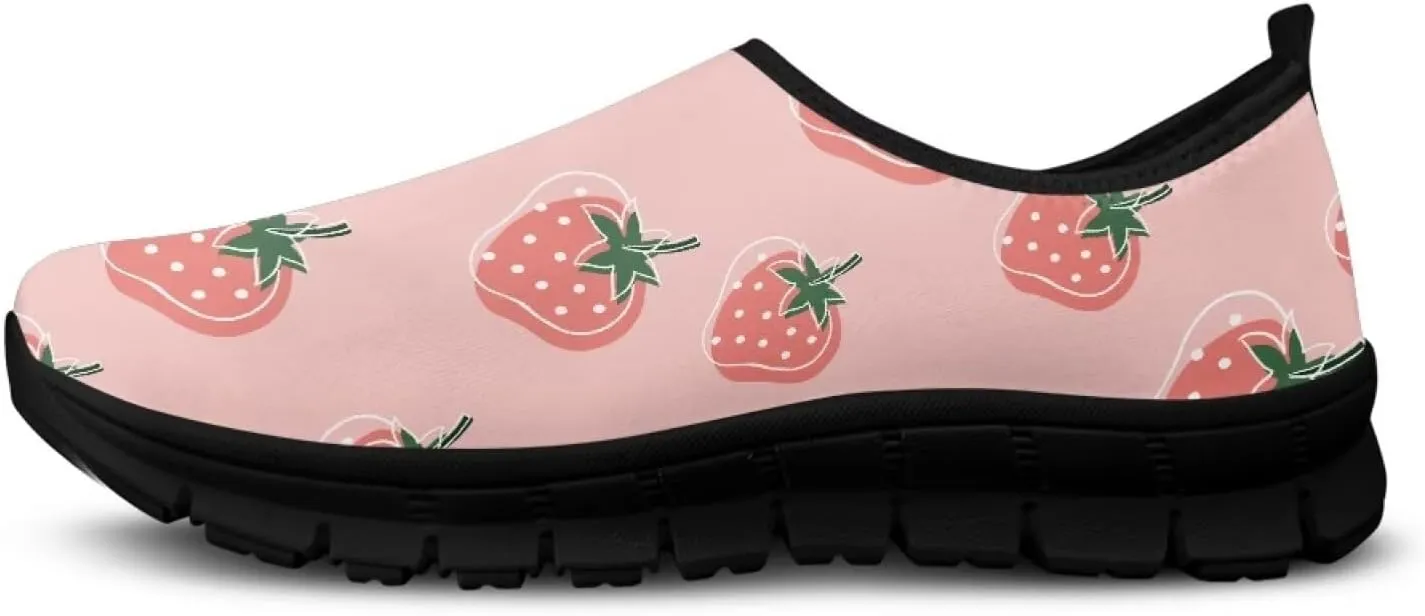 UNICEU Women's Slip On Sneakers Casual Fashion Non-Slip Shoes Lightweight Breathable Comfort Footwear for Walking Work