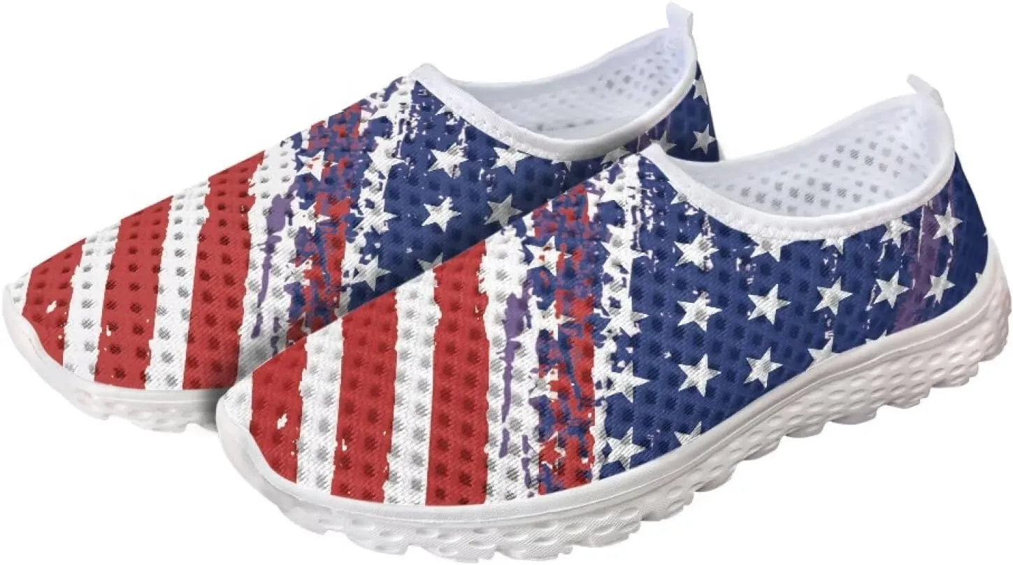 Veniyate Summer Lightweight Womens Athletic Aqua Shoes Slip on Sandals Flats