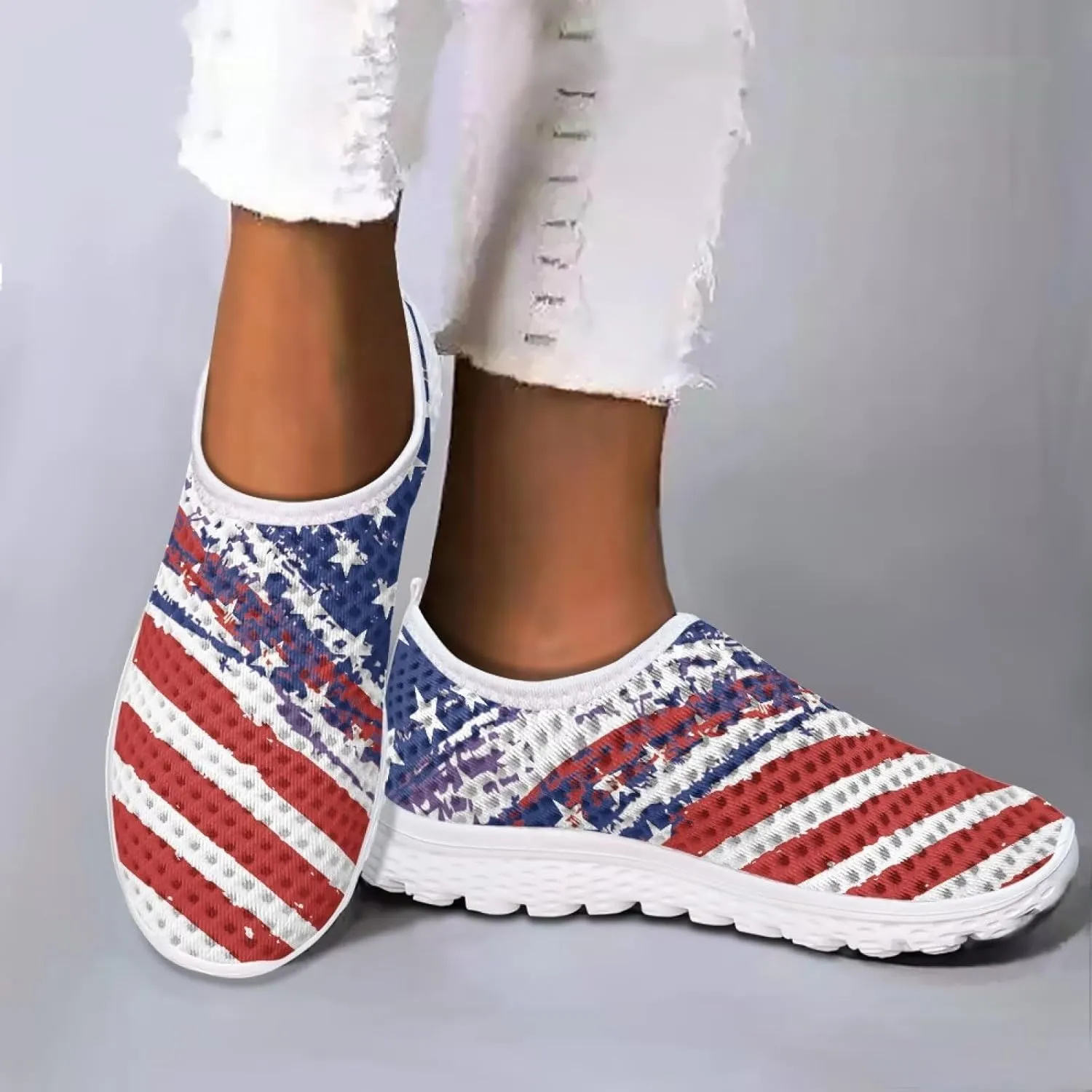 Veniyate Summer Lightweight Womens Athletic Aqua Shoes Slip on Sandals Flats