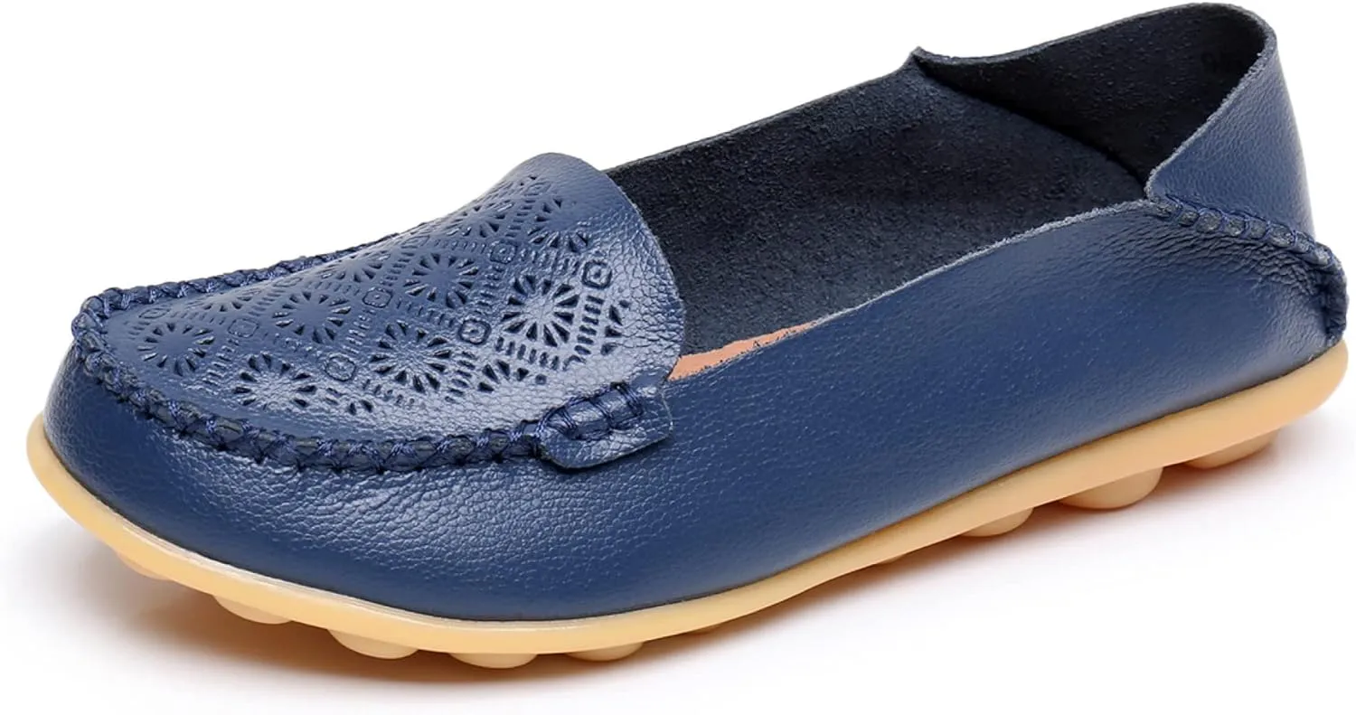 VenusCelia Women's Adequate Comfort Walking Flat Loafer