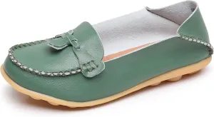 VenusCelia Women's Decoration Comfort Walking Flat Loafer