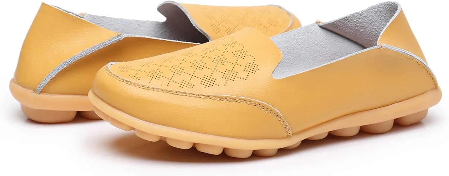 VenusCelia Women's Thawed Comfort Walking Flat Loafer